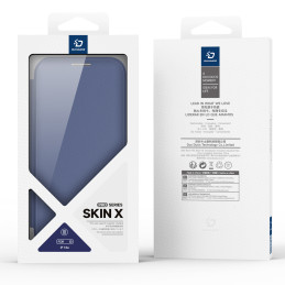 „Dux Ducis Skin X Pro“ dėklas su „MagSafe“, skirtas „iPhone 16e“ – mėlynas