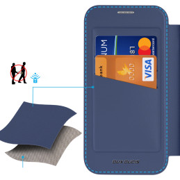 „Dux Ducis Skin X Pro“ dėklas, skirtas „Samsung Galaxy A36 5G/ A56 5G“ – mėlynas