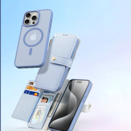 Dux Ducis Lawa odinis dėklas, skirtas iPhone 15 – mėlynas