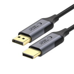 „Tech-Protect UltraBoost“ DisplayPort į DisplayPort 1.4 4K 60Hz kabelis, 2 m – juodas