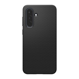 „Spigen Liquid Air“ dėklas, skirtas „Samsung Galaxy A36 5G“ – matinės juodos spalvos