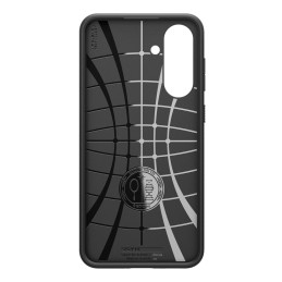 „Spigen Liquid Air“ dėklas, skirtas „Samsung Galaxy A36 5G“ – matinės juodos spalvos