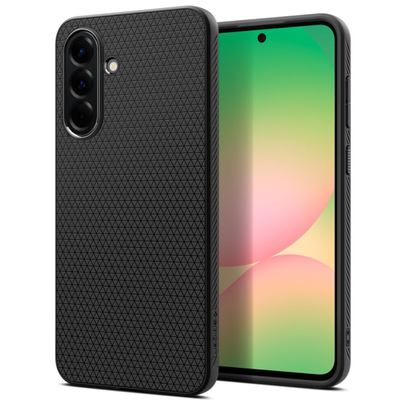 „Spigen Liquid Air“ dėklas, skirtas „Samsung Galaxy A56 5G“ – juodas