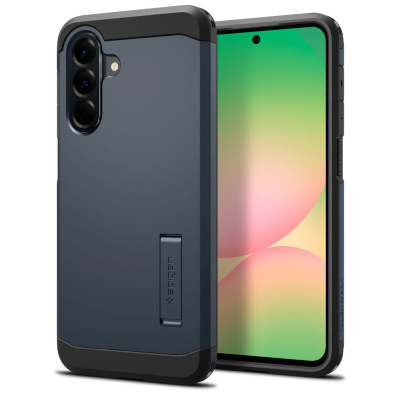 „Spigen Tough Armor“ dėklas, skirtas „Samsung Galaxy A56 5G“ – pilkas/ juodas