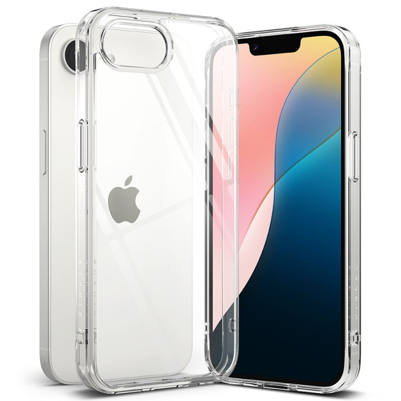 „Ringke Fusion iPhone 16e“ dėklas – skaidrus