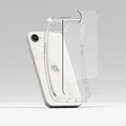 „Ringke Fusion iPhone 16e“ dėklas – skaidrus