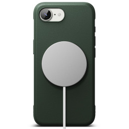 „Ringke Onyx“ magnetinis „Magsafe iPhone 16e“ dėklas – žalias
