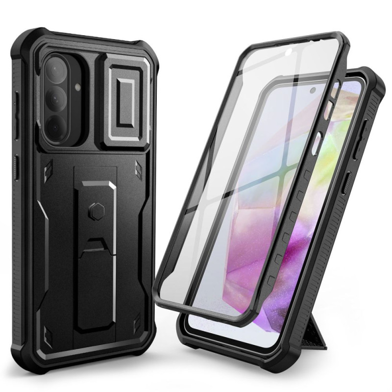 „Tech-Protect Kevlar Cam+“ dėklas, skirtas „Samsung Galaxy A36 5G“ – juodas