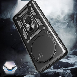 „Tech-Protect CamShield Pro“ dėklas, skirtas „Realme 14 Pro+5G“ – juodas