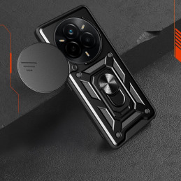 „Tech-Protect CamShield Pro“ dėklas, skirtas „Realme 14 Pro+5G“ – juodas
