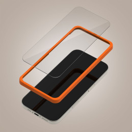 „Tech-Protect Supreme“ grūdinto stiklo rinkinys, 3 vnt., skirtas „iPhone 16e“ – skaidrus