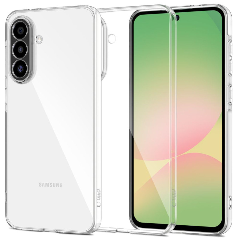 „Tech-Protect FlexAir“ dėklas, skirtas „Samsung Galaxy A56 5G“ – skaidrus