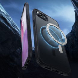 ESR Classic Hybrid Halolock MagSafe dėklas, skirtas iPhone 16e – juodas