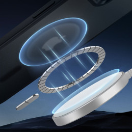ESR Classic Hybrid Halolock MagSafe dėklas, skirtas iPhone 16e – juodas