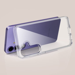 „Tech-Protect FlexAir“ hibridinis dėklas, skirtas „Samsung Galaxy A56 5G“ – skaidrus