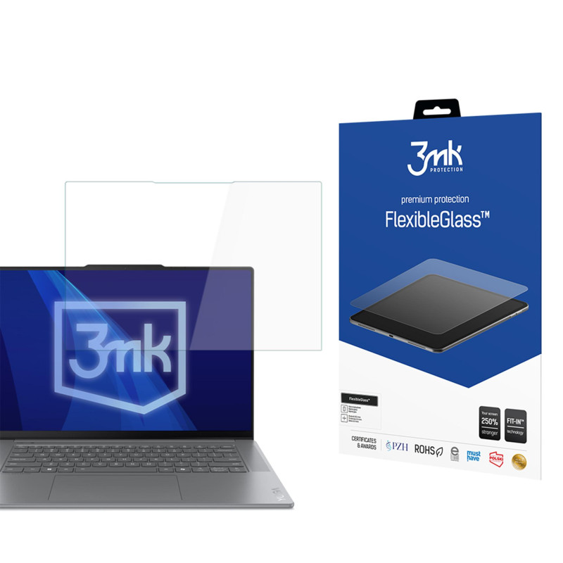 Hibridinis stiklas 3mk FlexibleGlass, skirtas Lenovo Yoga Slim 7 (7i) 15ILL9