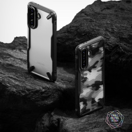 „Ringke Fusion X“ dėklas, skirtas „Samsung Galaxy A36 / A56 5G“ – juodas