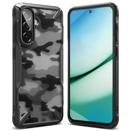 „Ringke Fusion X“ dėklas, skirtas „Samsung Galaxy A36 / A56 5G“ – juodas kamufliažinis
