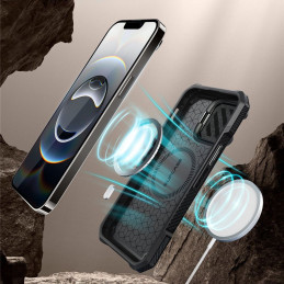 „Supcase UB XT Mag MagSafe iPhone 16e“ dėklas – juodas