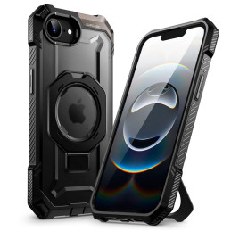 „Supcase UB Grip Mag MagSafe iPhone 16e“ dėklas – juodas