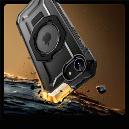 „Supcase UB Grip Mag MagSafe iPhone 16e“ dėklas – juodas