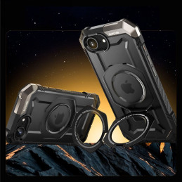 „Supcase UB Grip Mag MagSafe iPhone 16e“ dėklas – juodas
