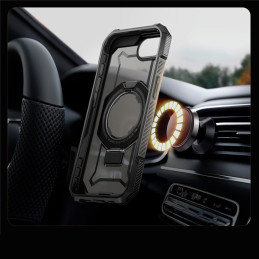 „Supcase UB Grip Mag MagSafe iPhone 16e“ dėklas – juodas