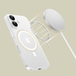 „Tech-Protect MagSlim MagSafe iPhone 16e“ dėklas – matinis