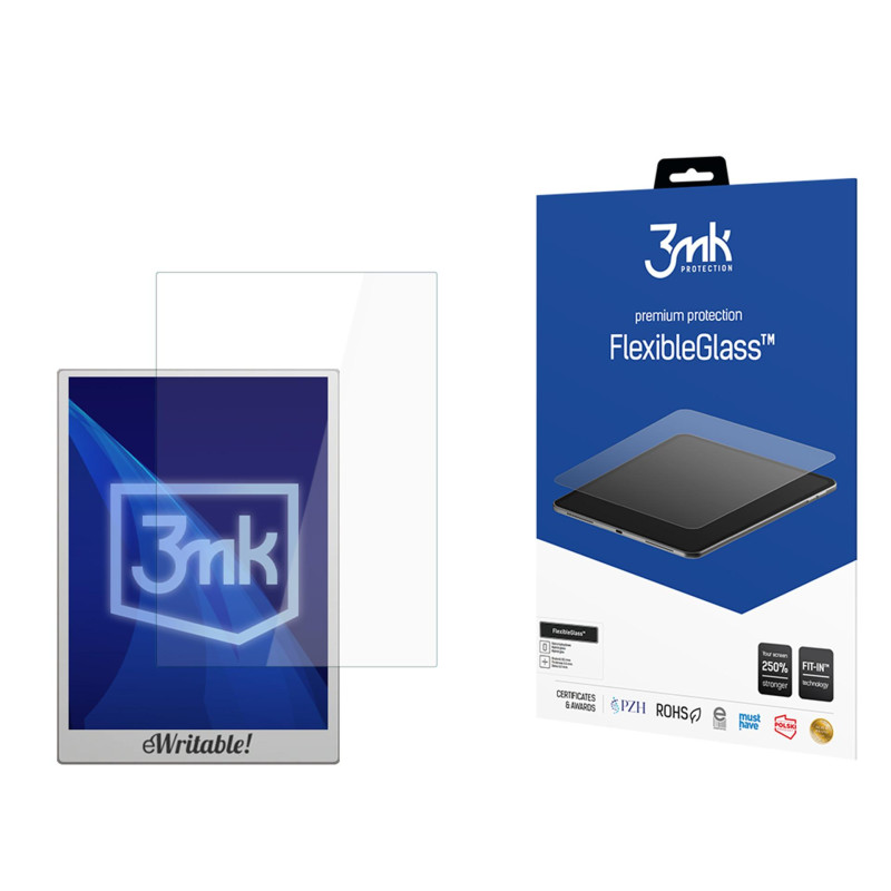 Hibridinis stiklas 3mk FlexibleGlass ant „reMarkable Paper Pro“