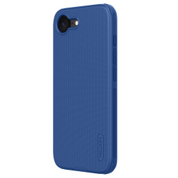 „Nillkin Super Frosted Shield Pro iPhone 16e“ dėklas – mėlynas