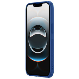 „Nillkin Super Frosted Shield Pro iPhone 16e“ dėklas – mėlynas