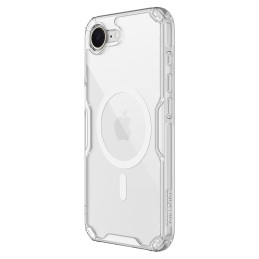 „Nillkin Nature Pro“ magnetinis dėklas, skirtas „iPhone 16e“ – skaidrus