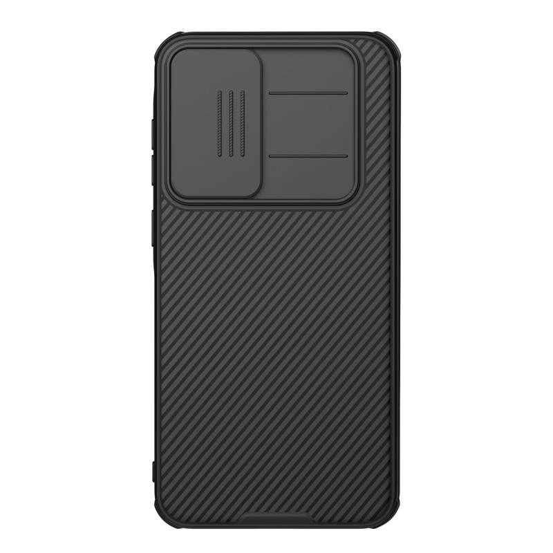 „Nillkin CamShield Pro“ magnetinis dėklas, skirtas „Samsung Galaxy A36 5G“ – juodas