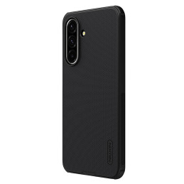 „Nillkin Super Frosted Shield Pro“ magnetinis dėklas, skirtas „Samsung Galaxy A36 5G“ - juodas