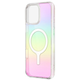UNIQ Iridescia Magclick įkrovimo dėklas, skirtas „iPhone 16 Plus“ – daugiaspalvis