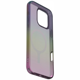 UNIQ Iridescia Magclick įkrovimo dėklas, skirtas iPhone 16 Pro Max – juodas