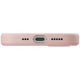 UNIQ Lino Magclick įkrovimo dėklas, skirtas iPhone 16e – rožinis