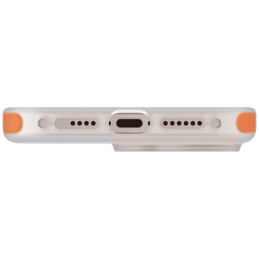 „UNIQ Combat Active Magclick“ įkrovimo dėklas, skirtas „iPhone 16 Pro“ – oranžinis