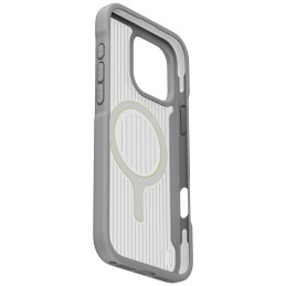 „UNIQ Combat Active Magclick“ įkrovimo dėklas, skirtas „iPhone 16 Pro“ – pilkas