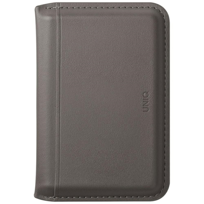 UNIQ Lyden DS RFID magnetinė piniginė su telefono laikikliu – pilka