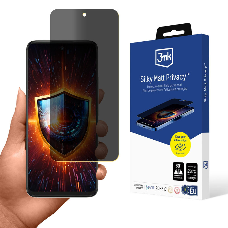 Privatumo ekrano apsauga 3mk Šilkinis matinis TCL 60 5G / 60R 5G / 60 SE NXTPAPER 5G