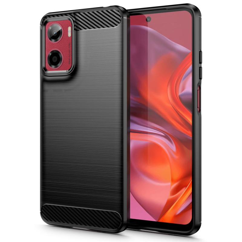 „Tech-Protect“ TPU anglies pluošto dėklas, skirtas „Motorola Moto G05 / E15“ - juodas