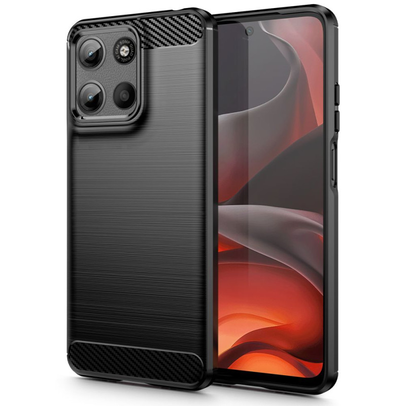 „Tech-Protect“ TPU anglies pluošto dėklas, skirtas „Motorola Moto G15 / G15 Power“ – juodas