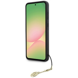 „Guess 4G Charms Collection“ dėklas, skirtas „Samsung Galaxy A56“ – rudas