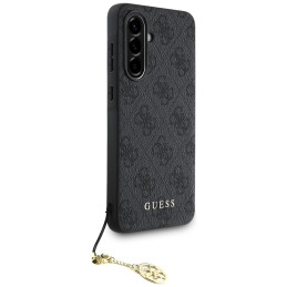 „Guess 4G Charms Collection“ dėklas, skirtas „Samsung Galaxy A56“ - juodas