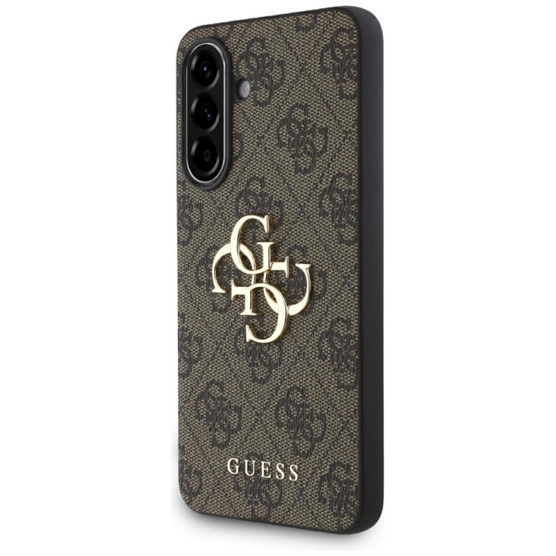 „Guess Big 4G Logo Classic“ dėklas, skirtas „Samsung Galaxy A36“ – rudas