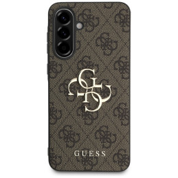 „Guess Big 4G Logo Classic“ dėklas, skirtas „Samsung Galaxy A36“ – rudas