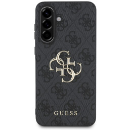 „Guess Big 4G Logo Classic“ dėklas, skirtas „Samsung Galaxy A36“, juodas