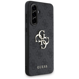 „Guess Big 4G Logo Classic“ dėklas, skirtas „Samsung Galaxy A36“, juodas