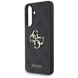 „Guess Big 4G Logo Classic“ dėklas, skirtas „Samsung Galaxy A36“, juodas